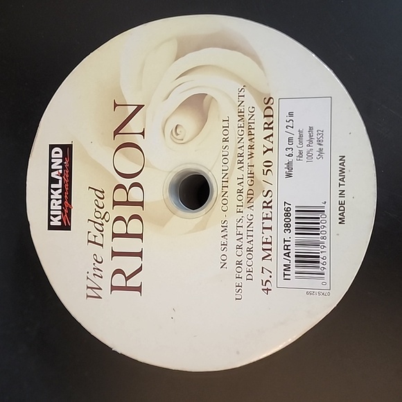 3 Rolls Kirkland Wire-edged Hot Pink/Purple/Violet Ribbon 2-1/2" wide 148 yds - Picture 5 of 9